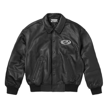 POSHBRAIN 4 CLUB LEATHER JACKET